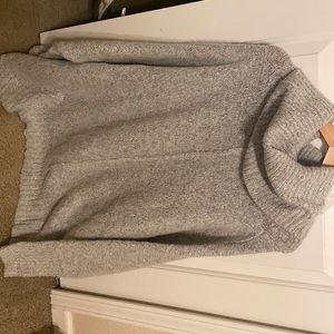 Grey oversized sweater size medium